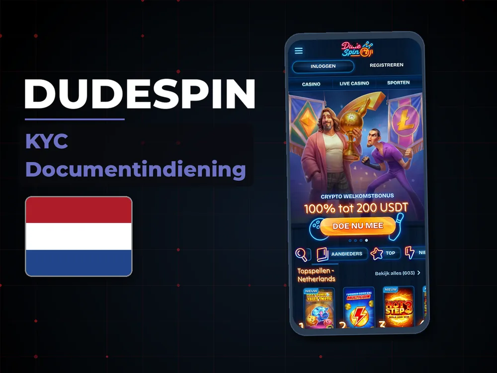 Dudespin - KYC Documentindiening