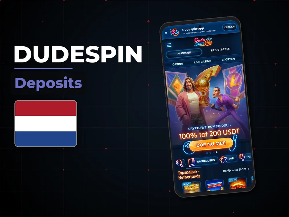 Dudespin - Deposits