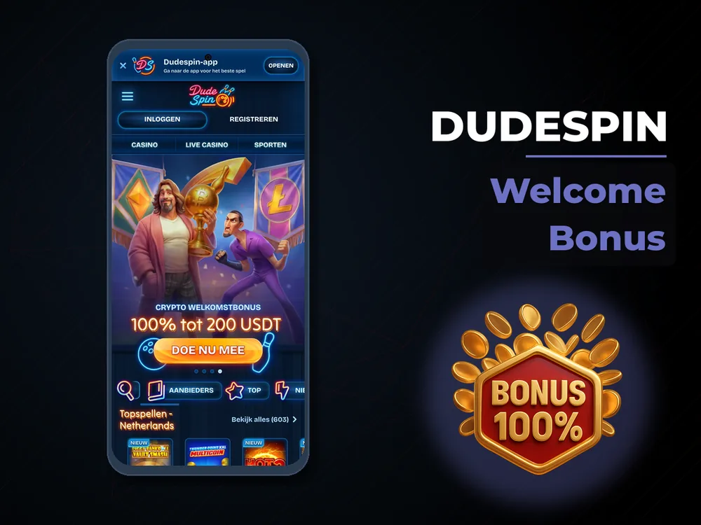 Dudespin - Welcome Bonus