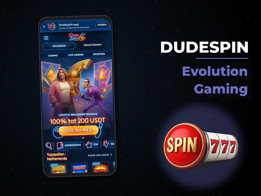 Dudespin - Evolution Gaming