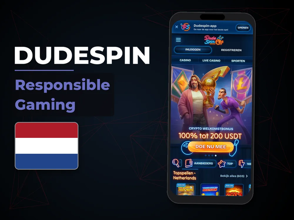 Dudespin - Responsible Gaming